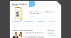 Desktop Screenshot of ezesalesandmarketing.com